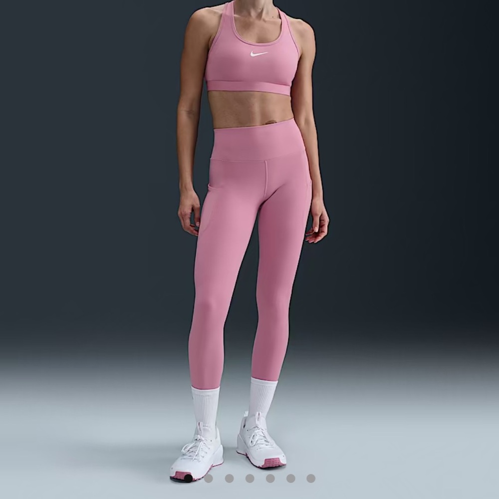 Pink Nike Dri fit Small Pink Leggings dessert Berry